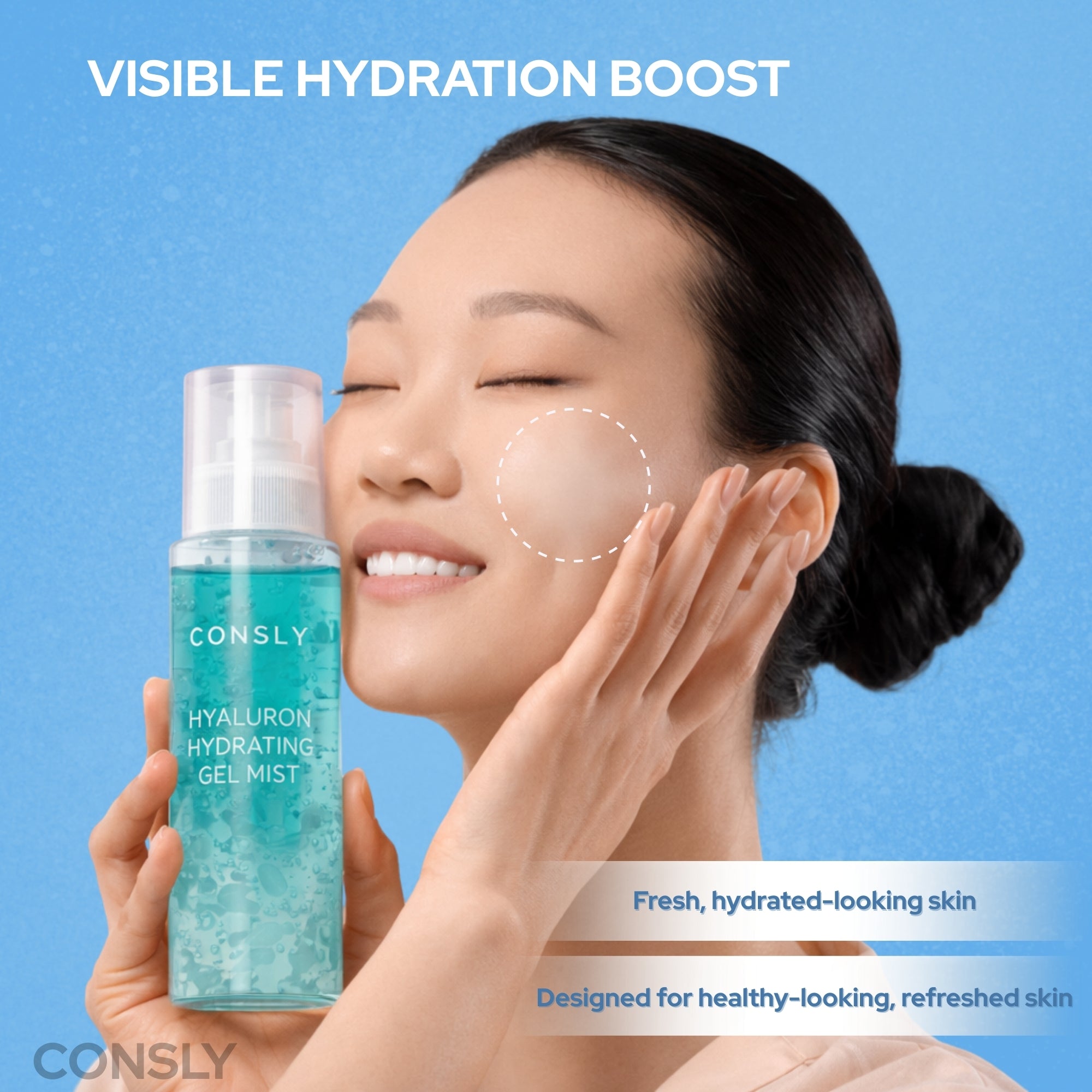 CONSLY Hyaluronic Acid Hydrating Gel Mist | 120 ml / 4.06 fl oz