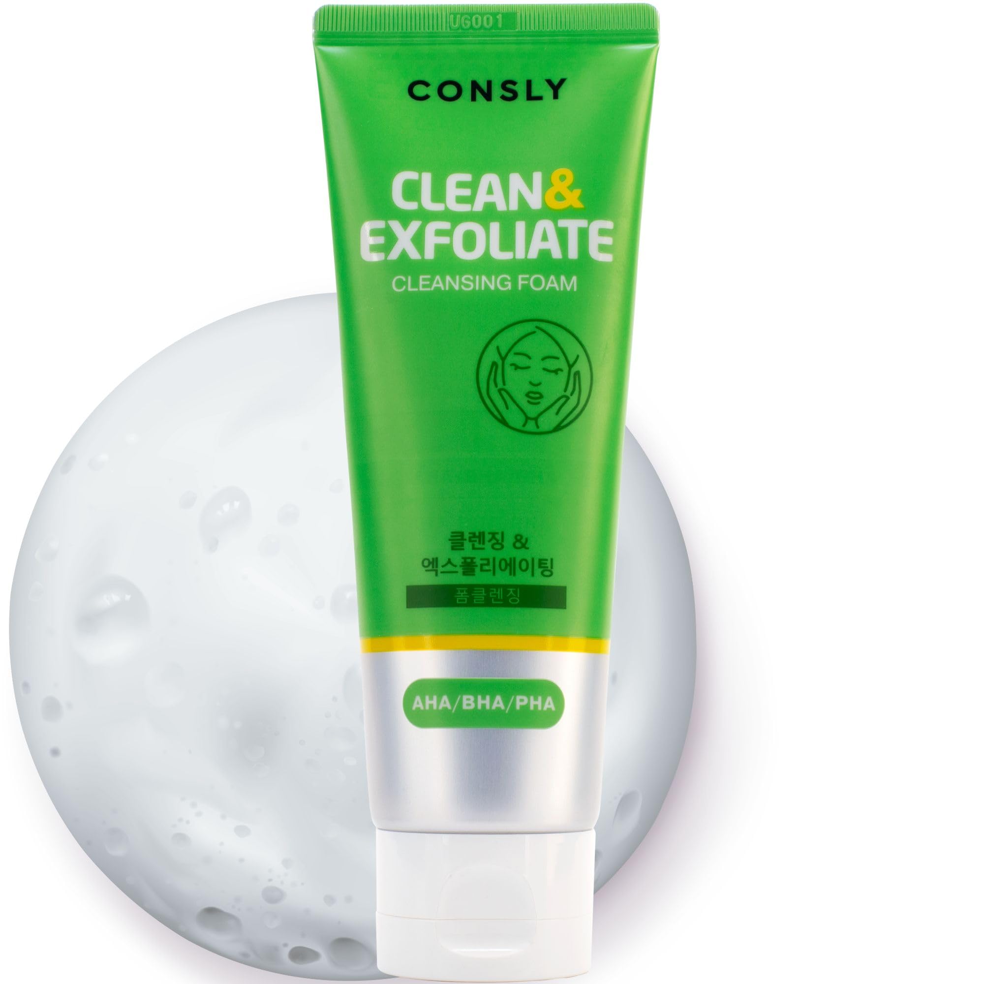 CONSLY Cleansing Foam Enzyme Face Wash | 120 ml / 4.06 fl oz