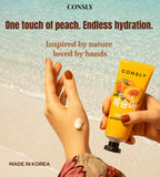 CONSLY Peach Hand Essence Cream | 100 ml / 3.38 fl oz