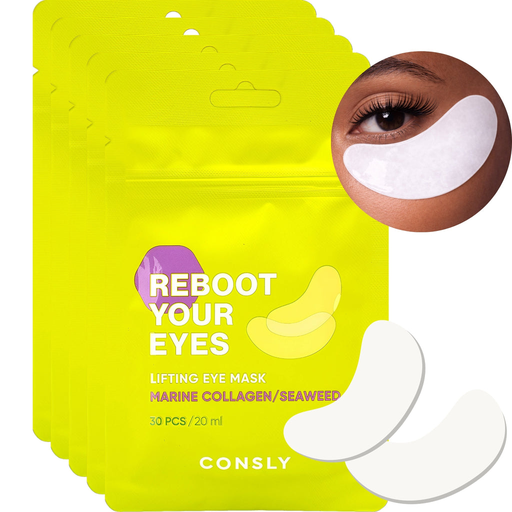 CONSLY Reboot Your Eyes Collagen Eye Patches | 150 pcs / 20 ml / 0.67 fl oz