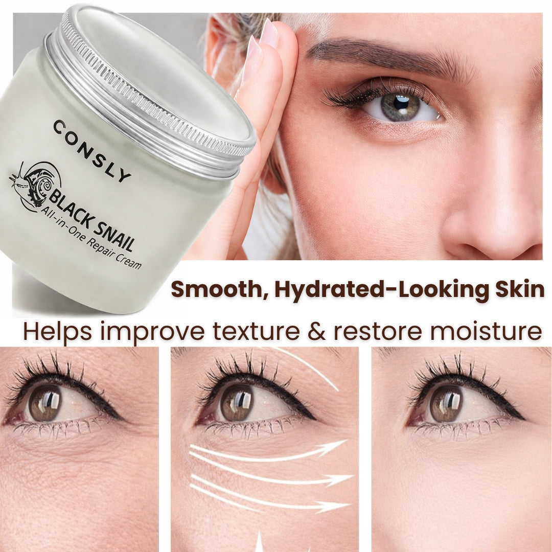 CONSLY Black Snail All-In-One Repair Cream | 70 ml / 2.36 fl oz