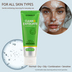 CONSLY Clean & Exfoliate Cleansing Foam (AHA BHA PHA) | 120 ml / 4.06 fl oz