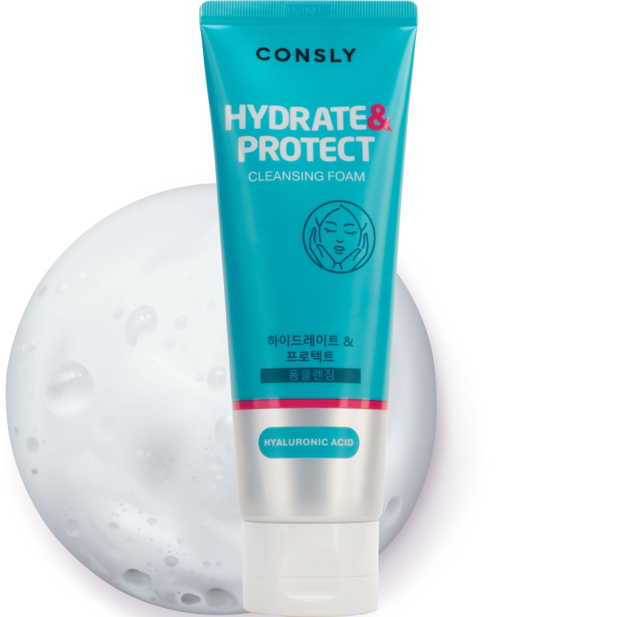 CONSLY Cleansing Foam Enzyme Face Wash | 120 ml / 4.06 fl oz