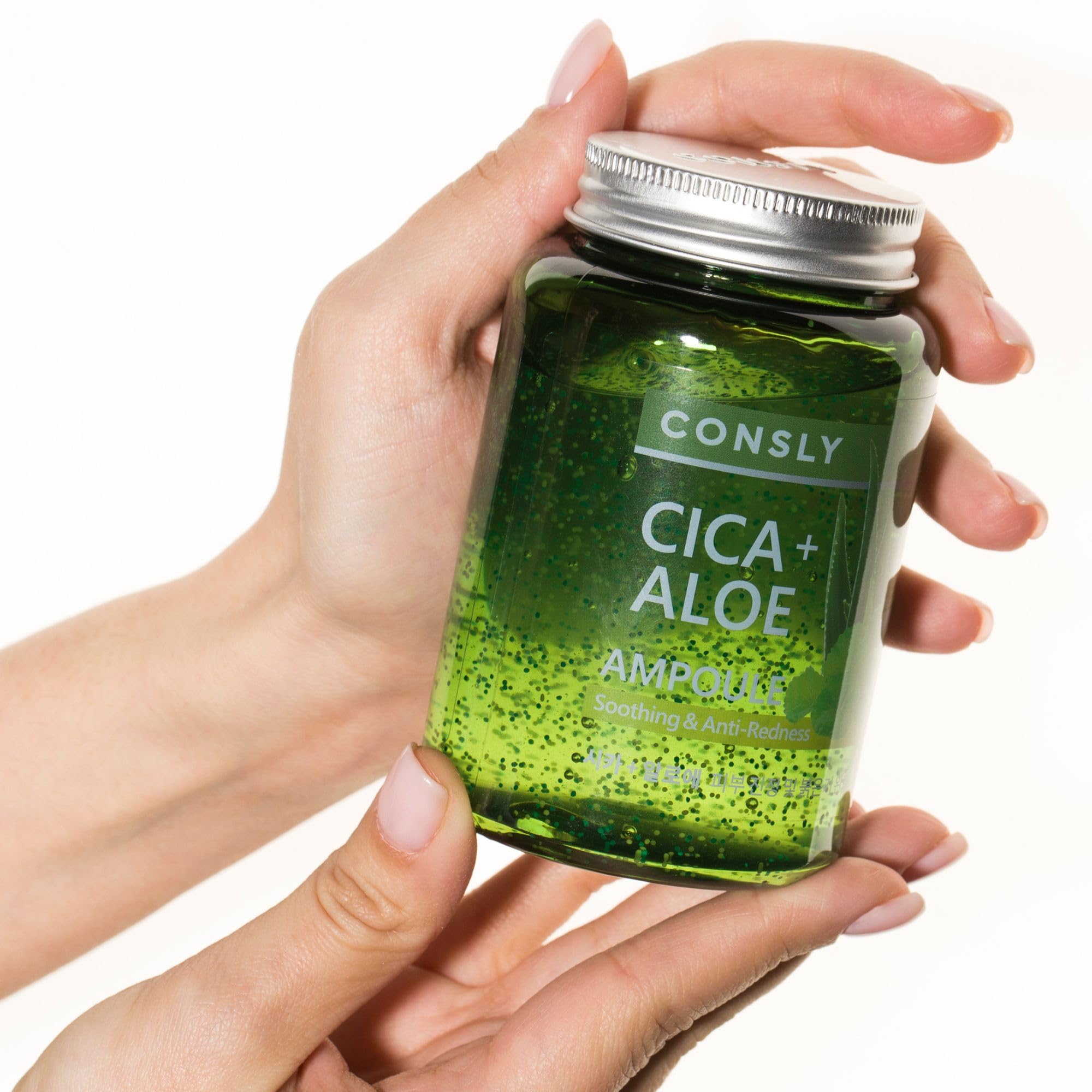 CONSLY Cica + Aloe All-In-One Ampoule | 8.45 fl oz