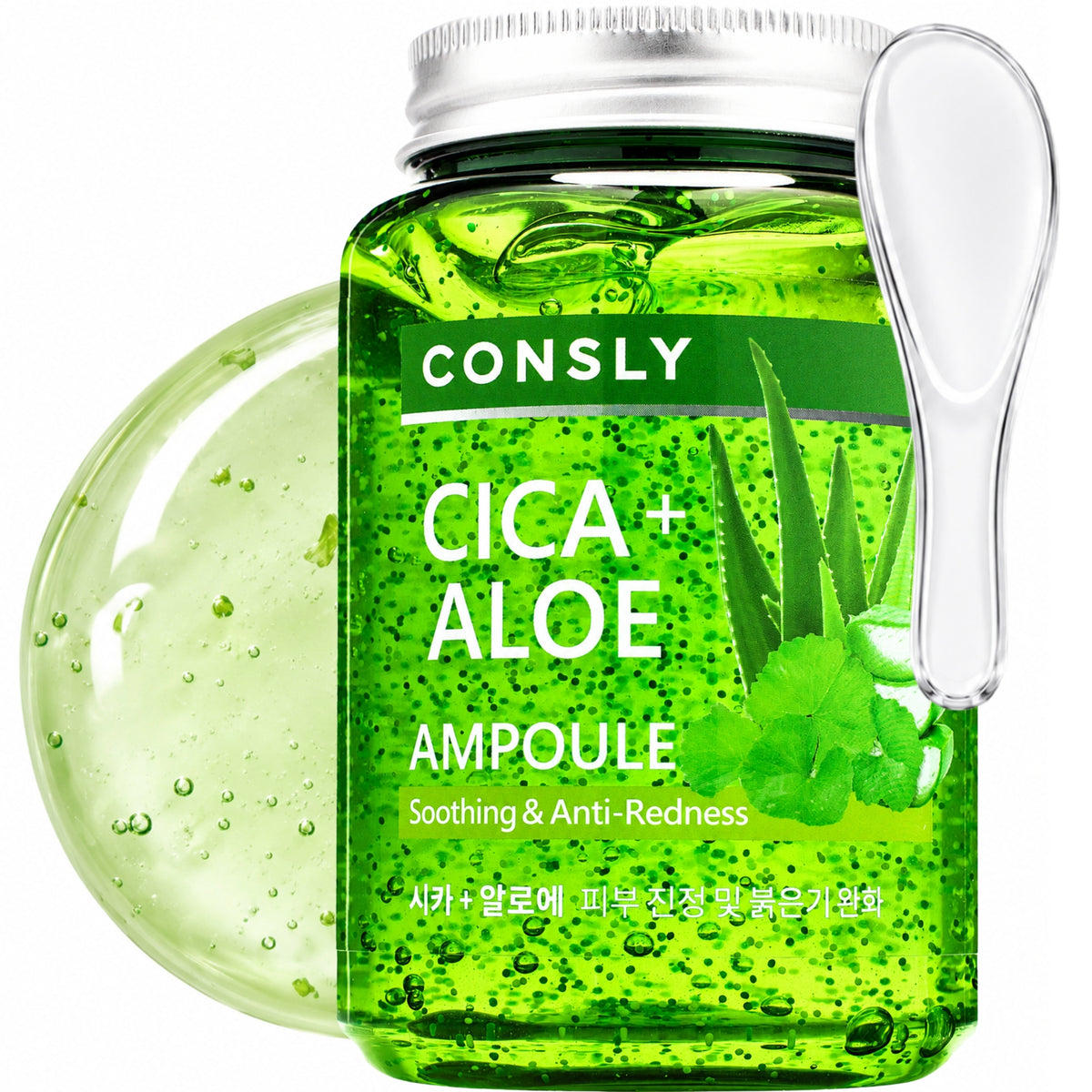 CONSLY Cica + Aloe All-In-One Ampoule | 8.45 fl oz