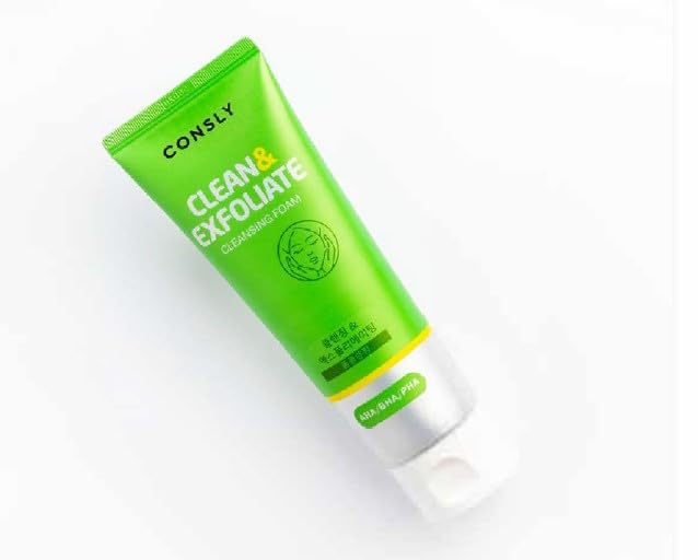 CONSLY Cleansing Foam Enzyme Face Wash | 120 ml / 4.06 fl oz
