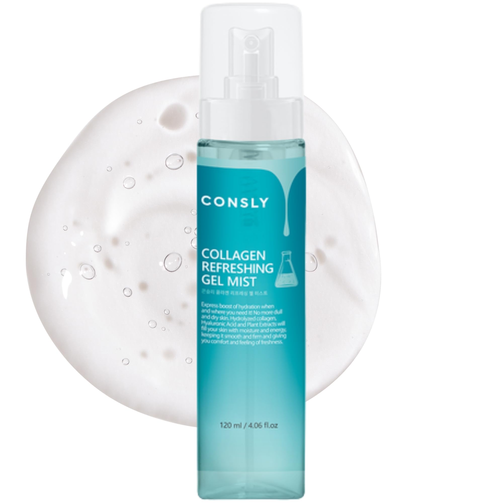 CONSLY Hyaluronic Acid Hydrating Gel Mist | 120 ml / 4.06 fl oz