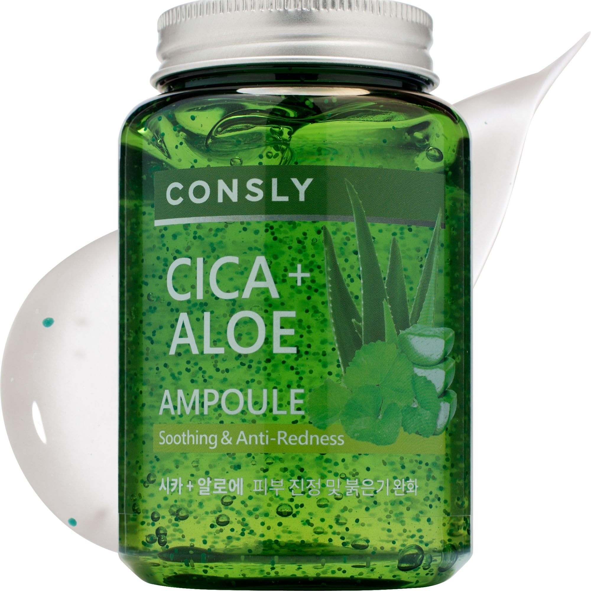 CONSLY Cica + Aloe All-In-One Ampoule | 8.45 fl oz