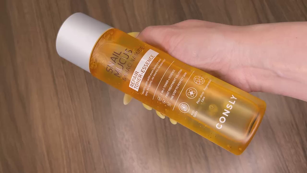 CONSLY Post Acne Toner Essence - Snail Mucin & Niacinamide | 6,76 fl.oz